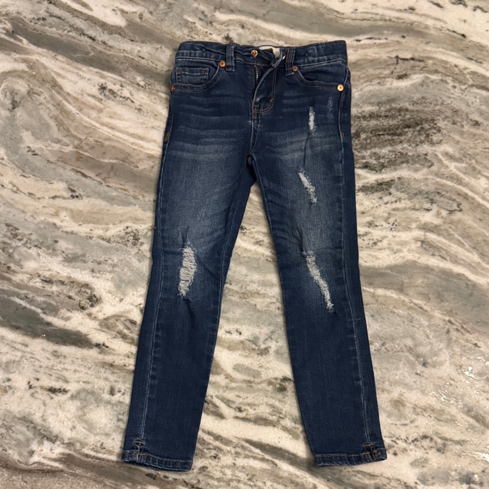 Habitual Blue Distressed Girl’s Jeans